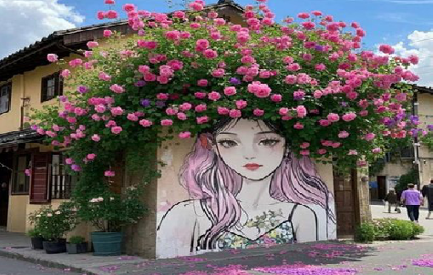 邻水怎么设计网红打卡墙绘