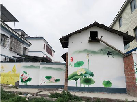 邻水室外墙绘-从选材到保养。