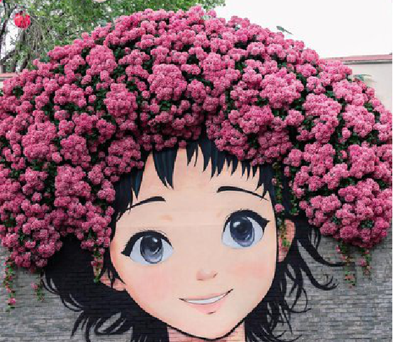 邻水墙体彩绘-网红墙打卡