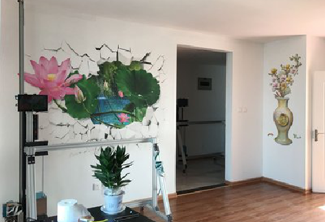 邻水墙体彩绘相比墙纸的优势。