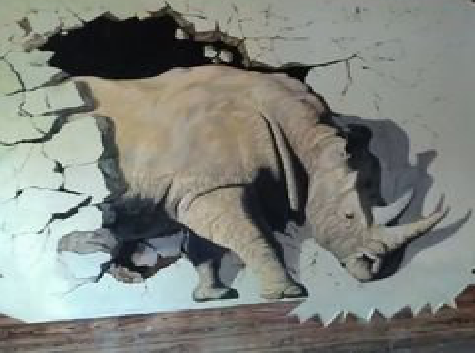 邻水在墙绘中，如何绘制3D效果？